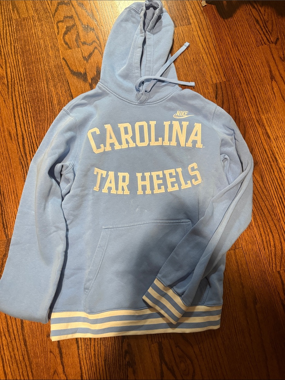 Nike Light Blue 'Carolina Tar Heels' Pullover Hoodie